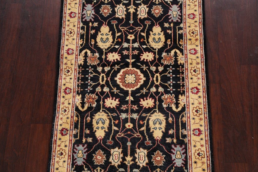 Vegetable Dye Floral Oushak Oriental Area Rug 3x5