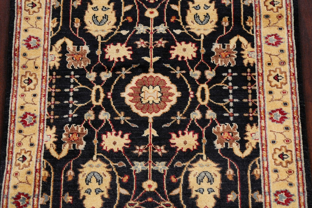 Vegetable Dye Floral Oushak Oriental Area Rug 3x5