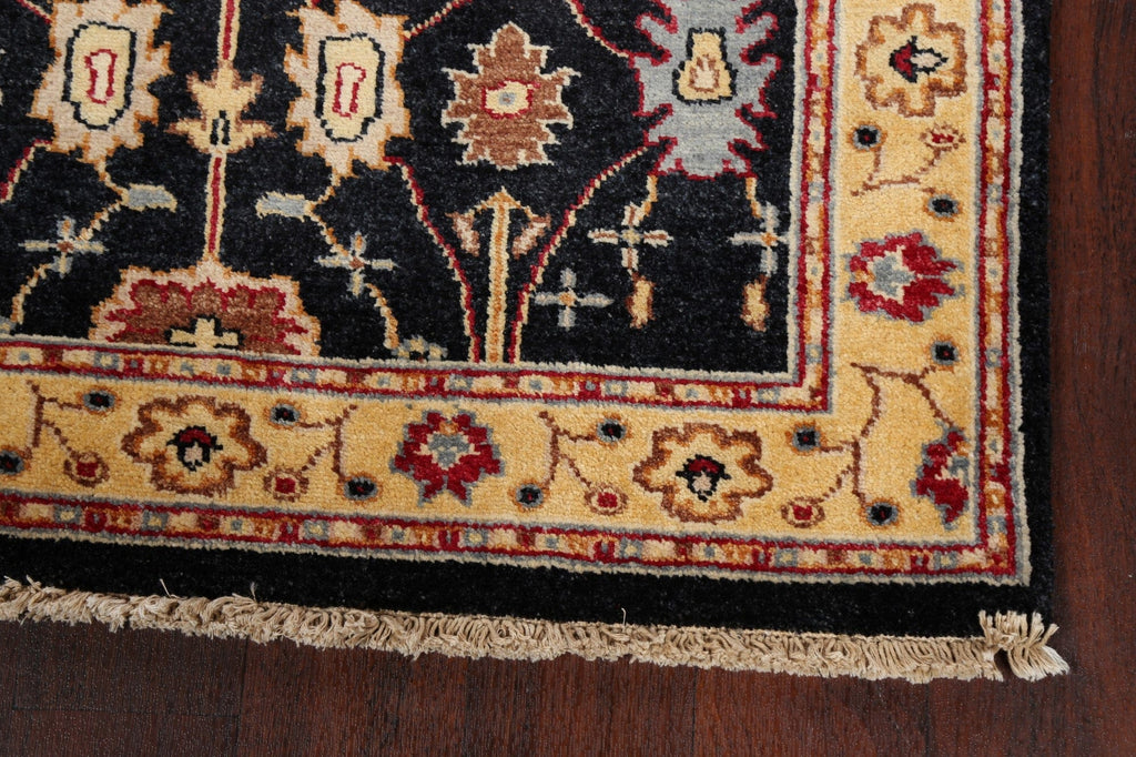 Vegetable Dye Floral Oushak Oriental Area Rug 3x5