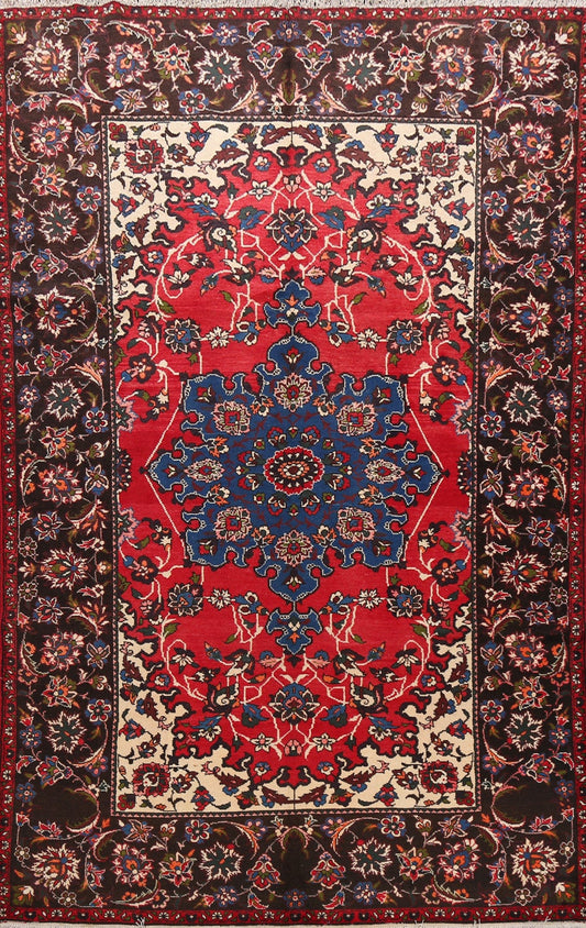 Floral Bakhtiari Persian Area Rug 7x10