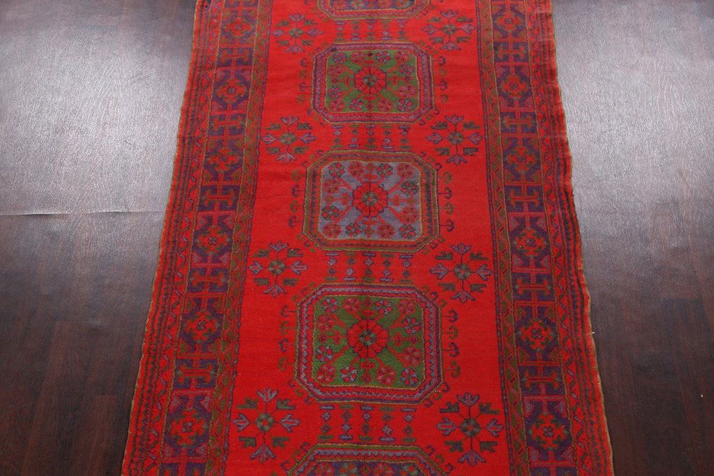 Geometric Oushak Oriental Area Rug 5x11