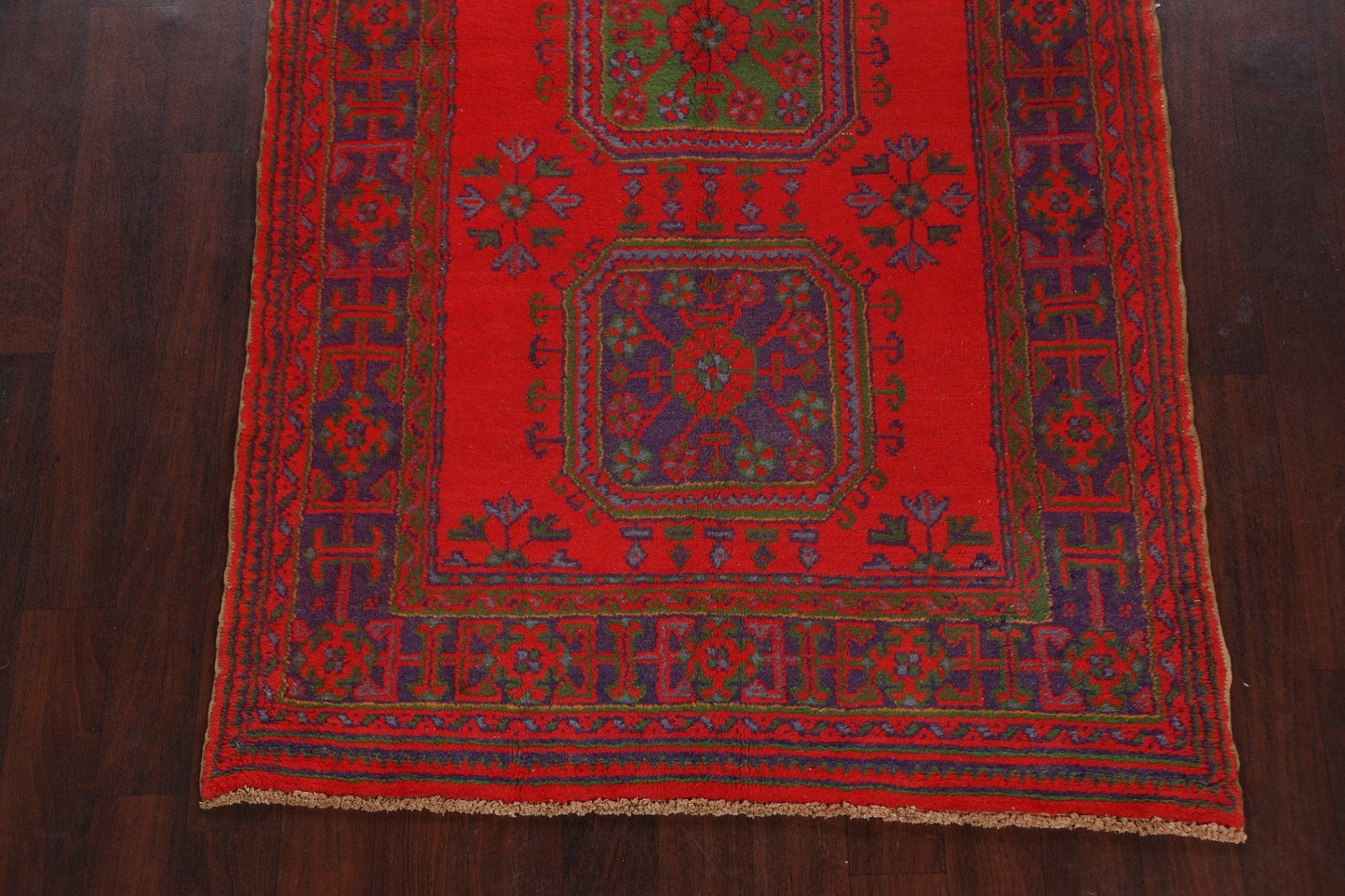 Geometric Oushak Oriental Area Rug 5x11