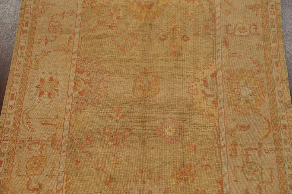 100% Vegetable Dye Oushak Oriental Area Rug 7x9