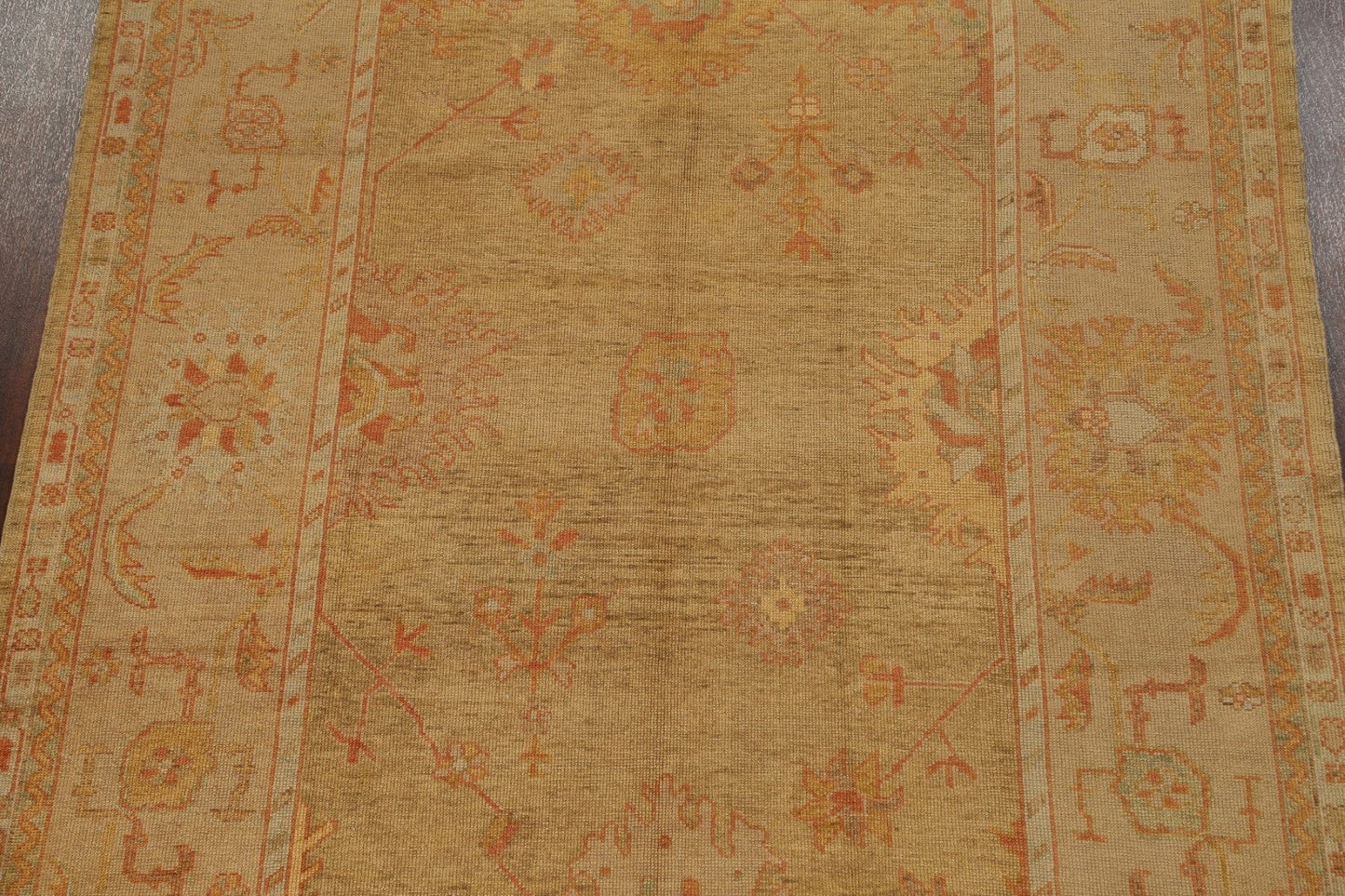 100% Vegetable Dye Oushak Oriental Area Rug 7x9