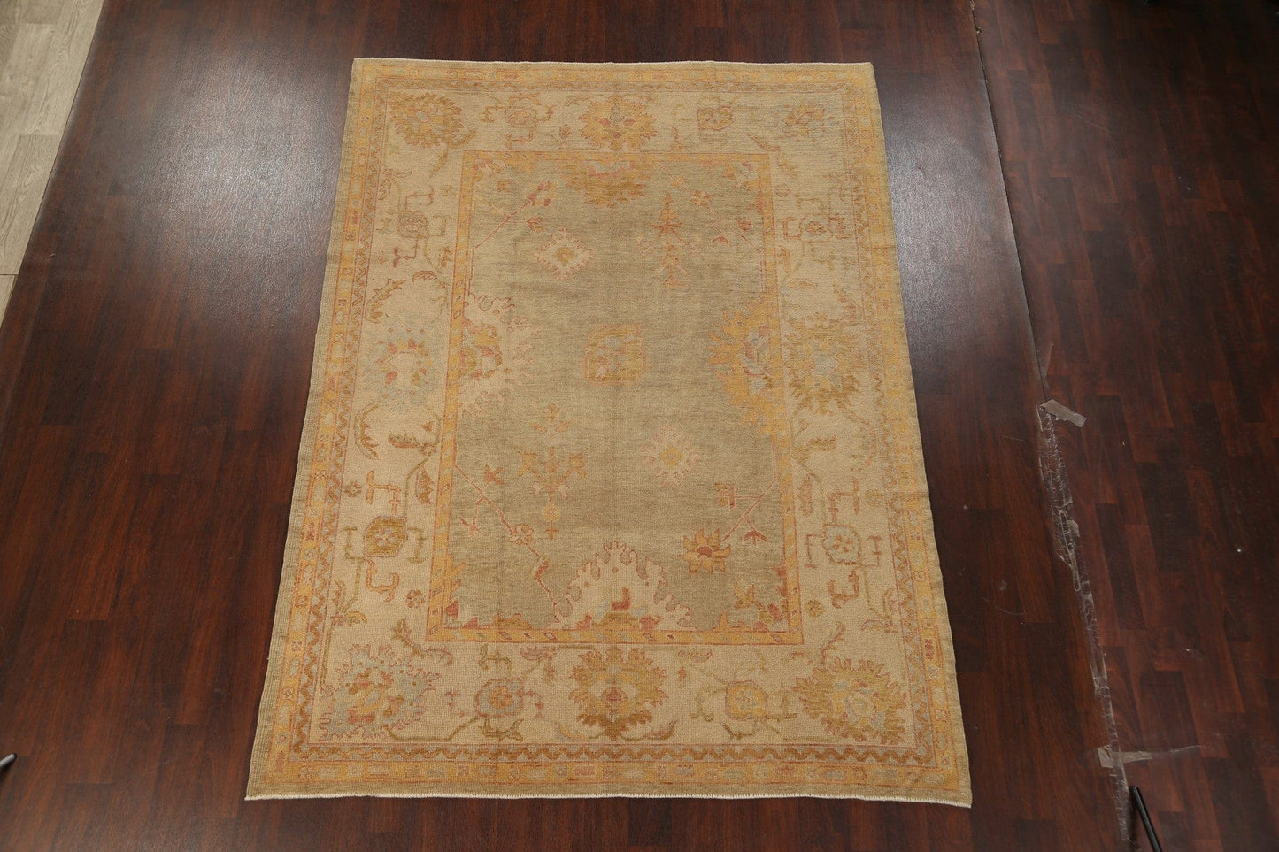 100% Vegetable Dye Oushak Oriental Area Rug 7x10