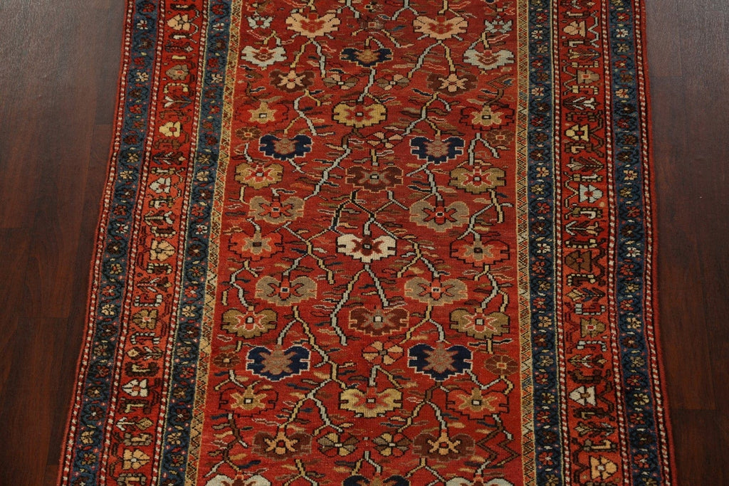 Pre-1900 Antique Vegetable Dye Sultanabad Persian Area Rug 5x10