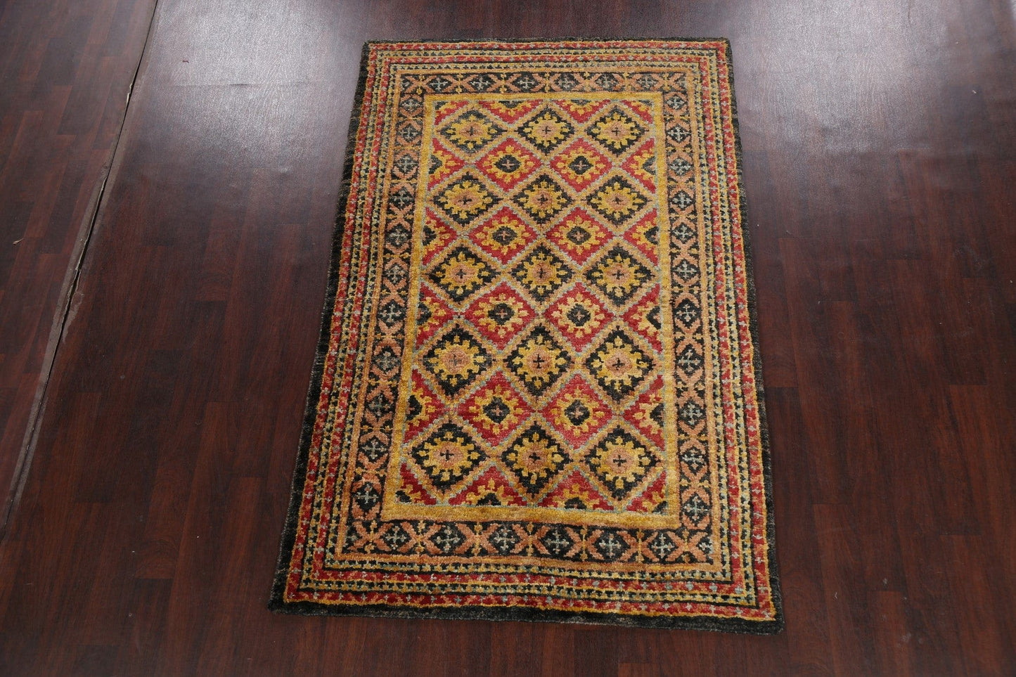 Geometric Modern Oriental Area Rug 5x8