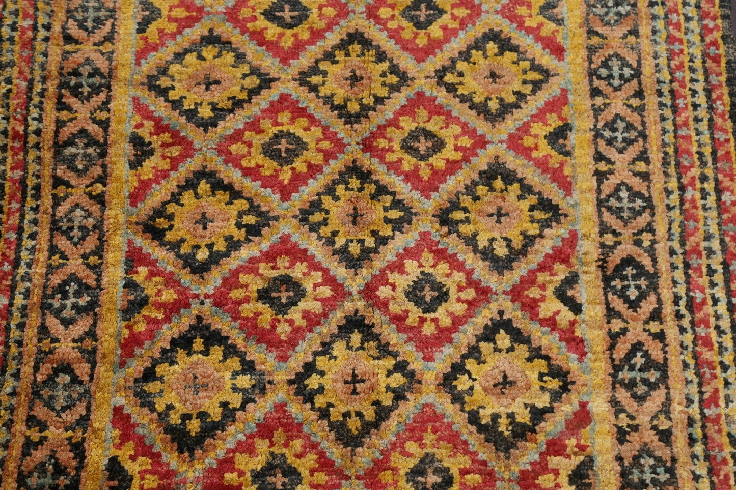 Geometric Modern Oriental Area Rug 5x8