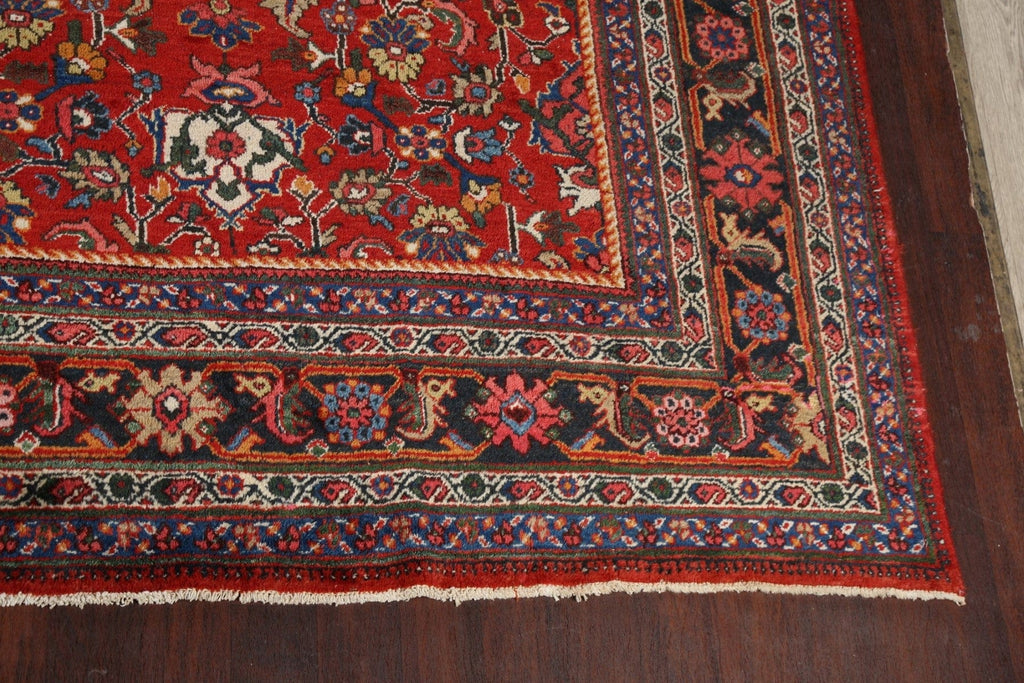 Antique 100% Vegetable Dye Sultanabad Persian Area Rug 12x17