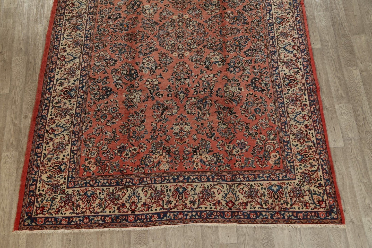 Floral Sarouk Persian Area Rug 8x12