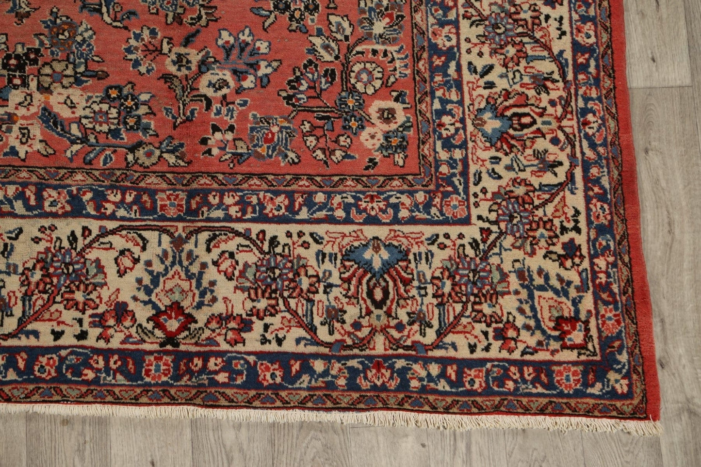 Floral Sarouk Persian Area Rug 8x12