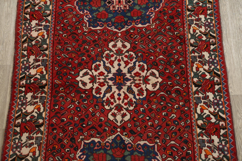 Geometric Bakhtiari Persian Area Rug 5x10