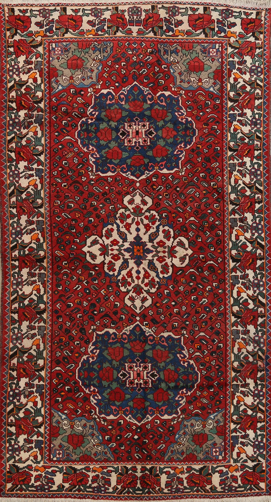 Geometric Bakhtiari Persian Area Rug 5x10