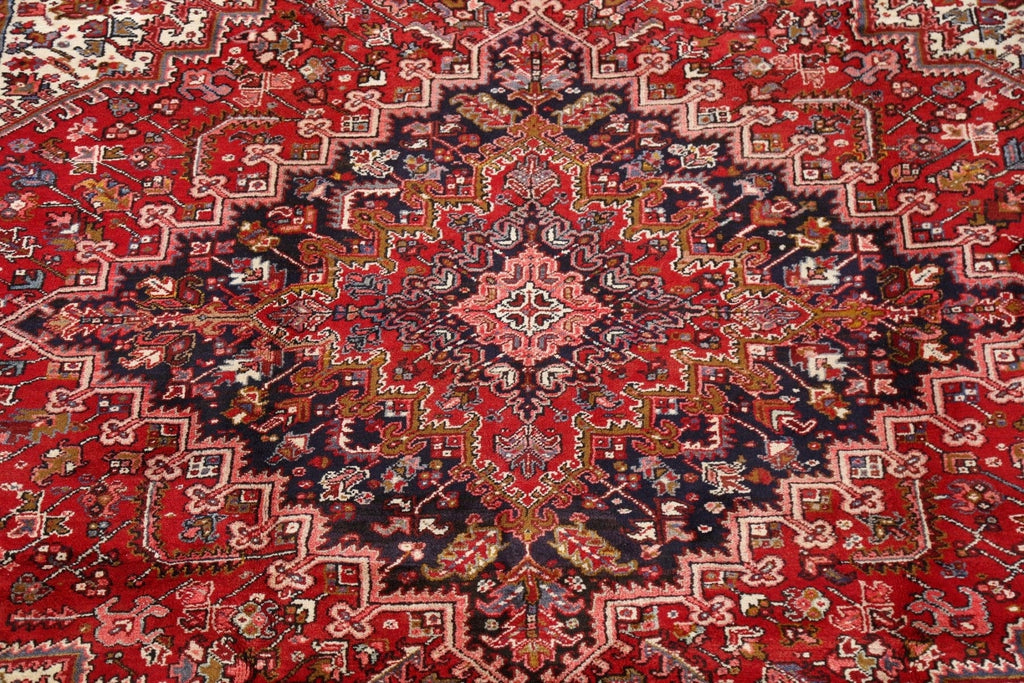 Geometric Heriz Persian Area Rug 8x12