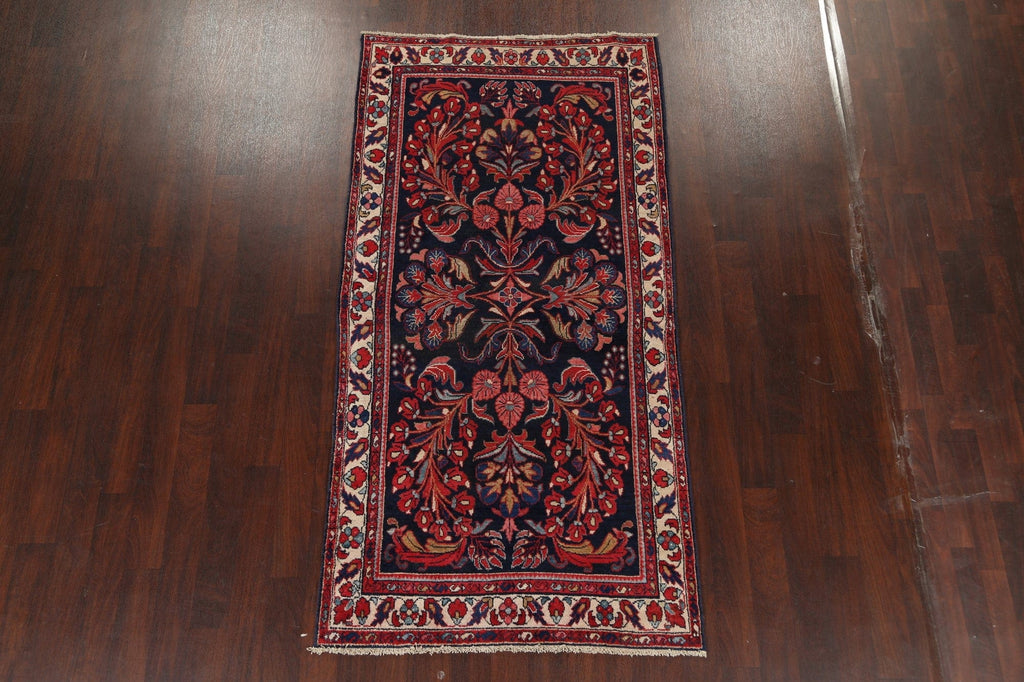 Antique 100% Vegetable Dye Lilian Persian Area Rug 4x8