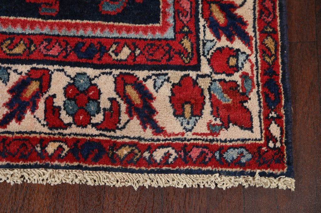 Antique 100% Vegetable Dye Lilian Persian Area Rug 4x8