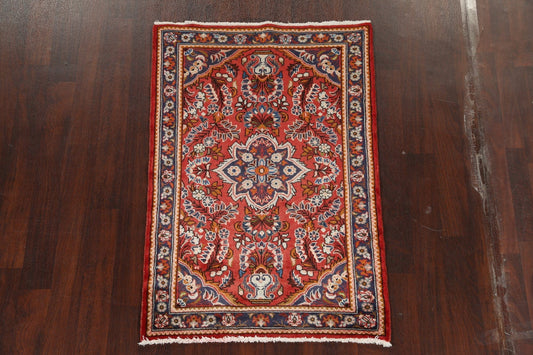 Floral Red Lilian Persian Area Rug 3x5