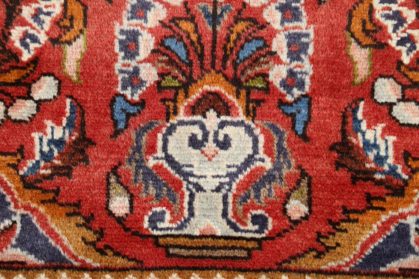 Floral Red Lilian Persian Area Rug 3x5