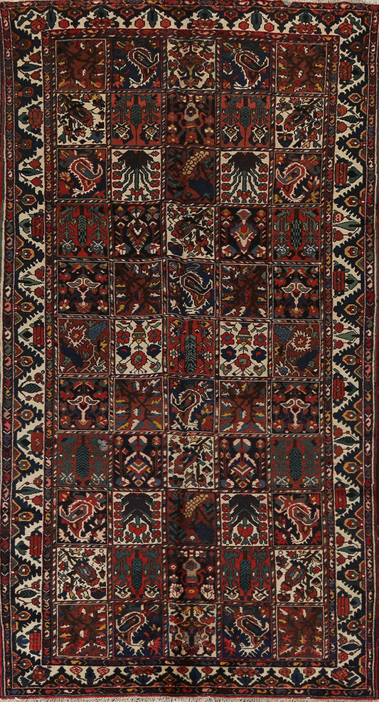 Garden Design Bakhtiari Persian Area Rug 5x10