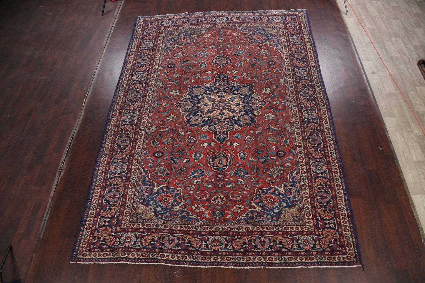 Antique Vegetable Dye Bakhtiari Persian Area Rug 9x13