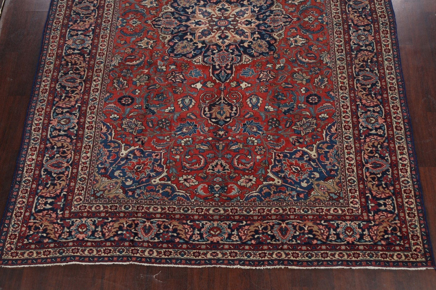 Antique Vegetable Dye Bakhtiari Persian Area Rug 9x13