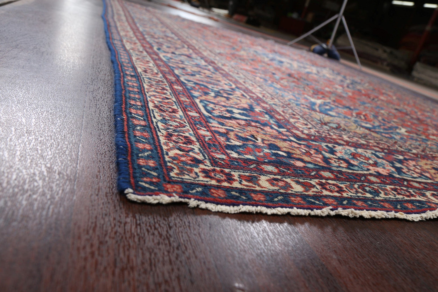 Antique Vegetable Dye Bakhtiari Persian Area Rug 9x13