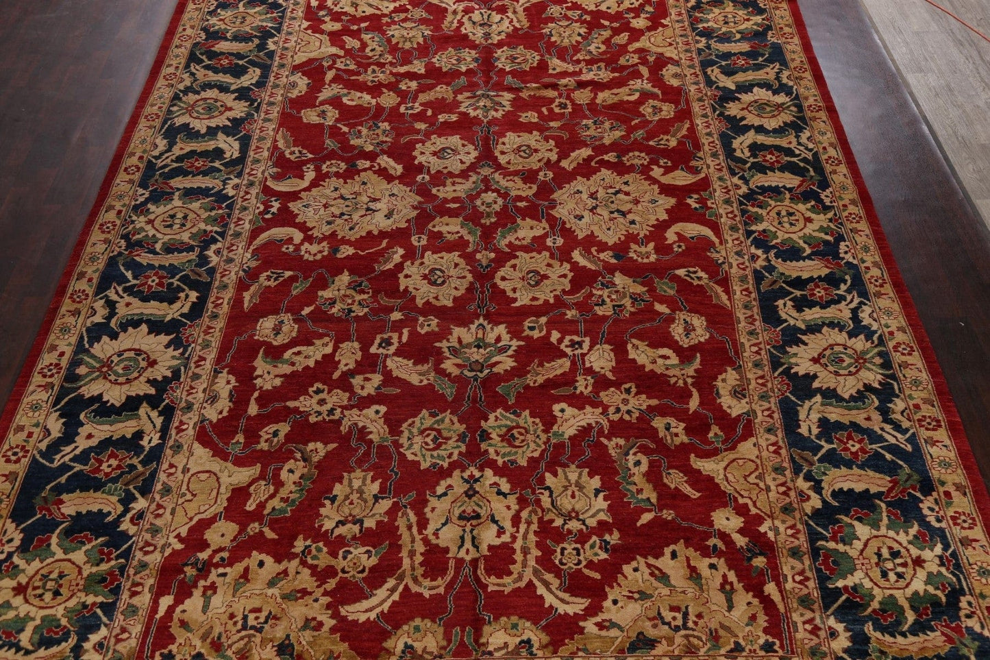 Large Floral Peshawar Oriental Area Rug 11x18