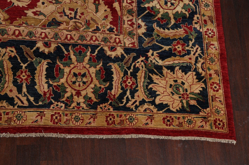 Large Floral Peshawar Oriental Area Rug 11x18