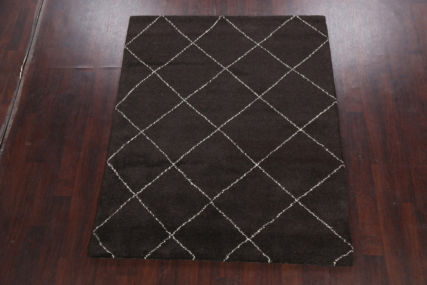 Trellis Modern Moroccan Oriental Area Rug 5x6