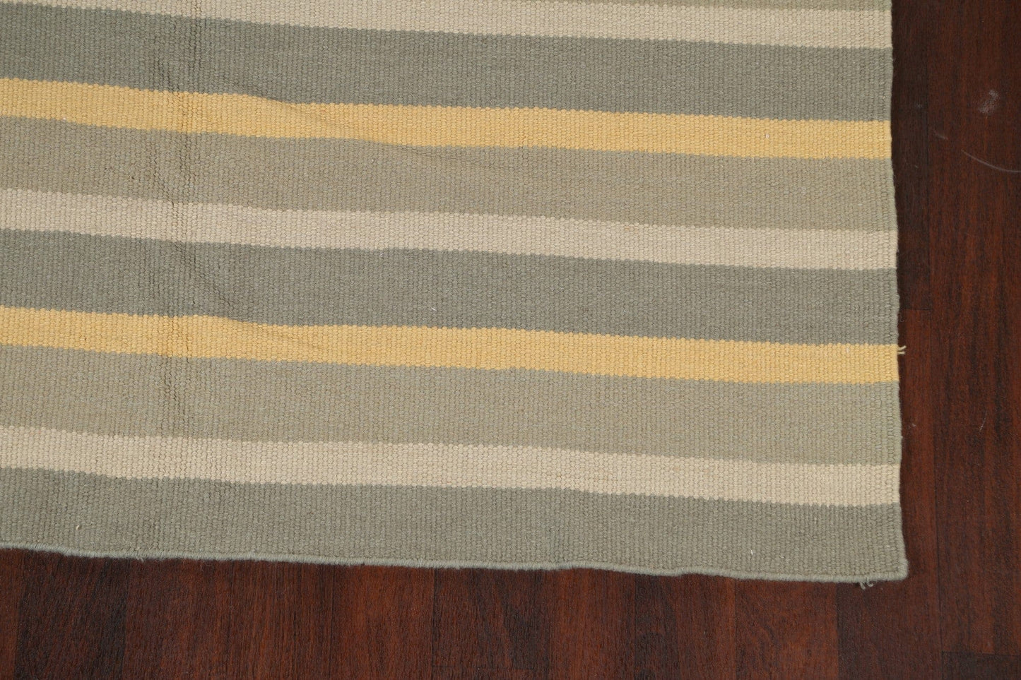 All-Over Stripe Kilim Oriental Area Rug 6x9