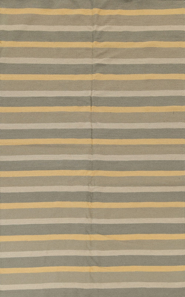 All-Over Stripe Kilim Oriental Area Rug 6x9