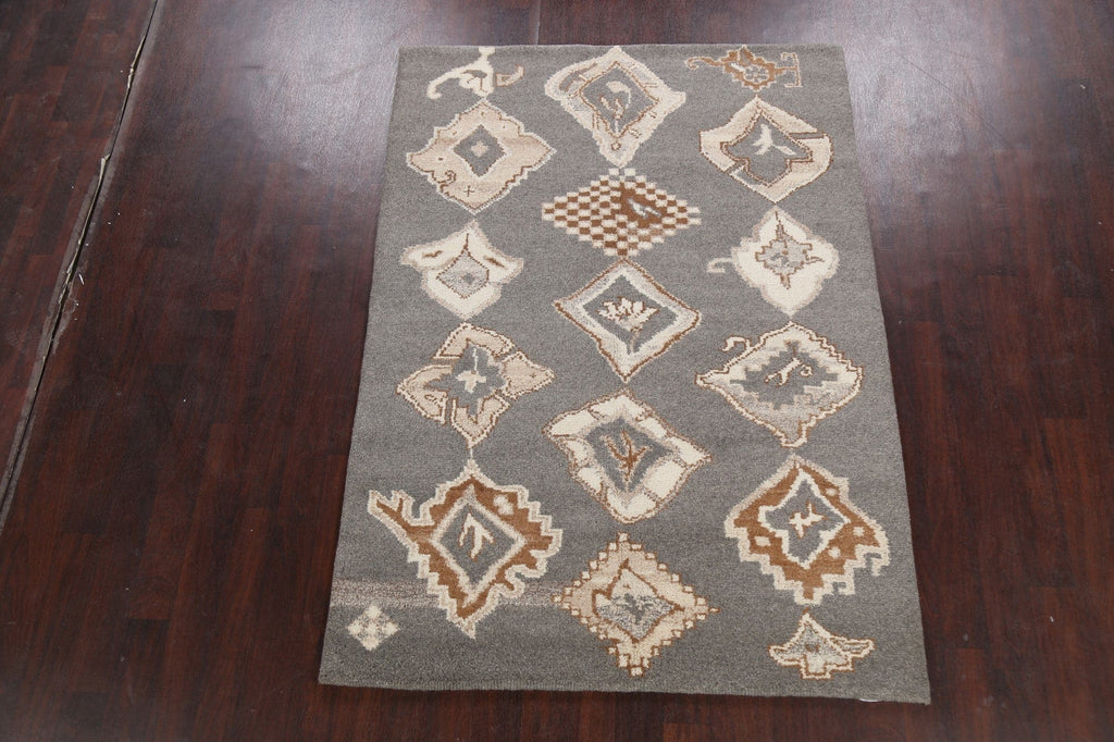 Geometric Modern Moroccan Oriental Area Rug 5x7