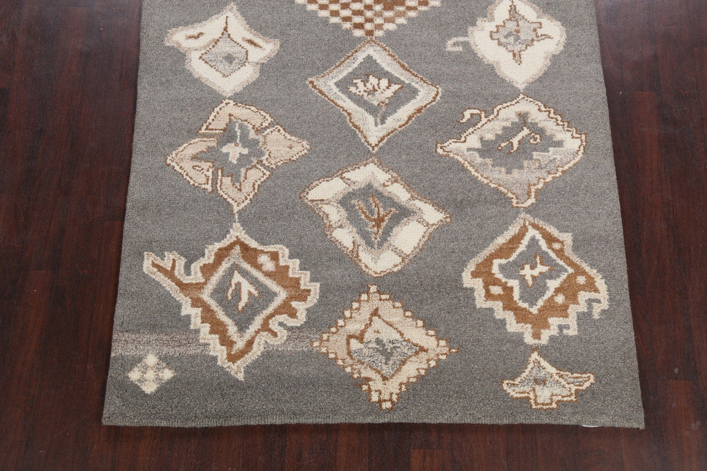 Geometric Modern Moroccan Oriental Area Rug 5x7