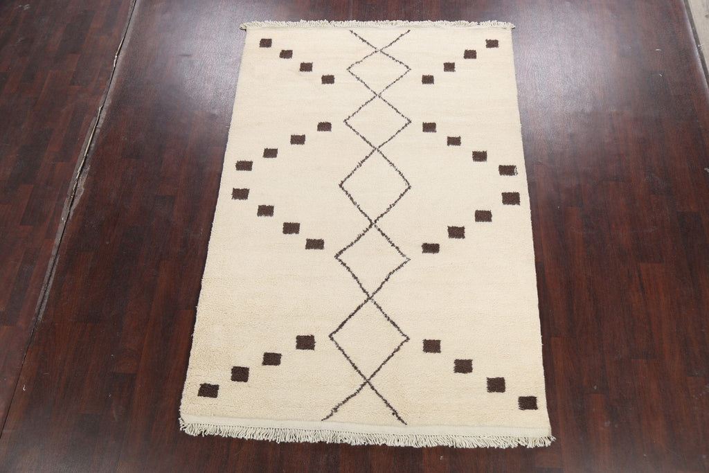 Geometric Modern Moroccan Oriental Area Rug 6x8