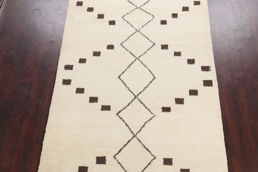 Geometric Modern Moroccan Oriental Area Rug 6x8