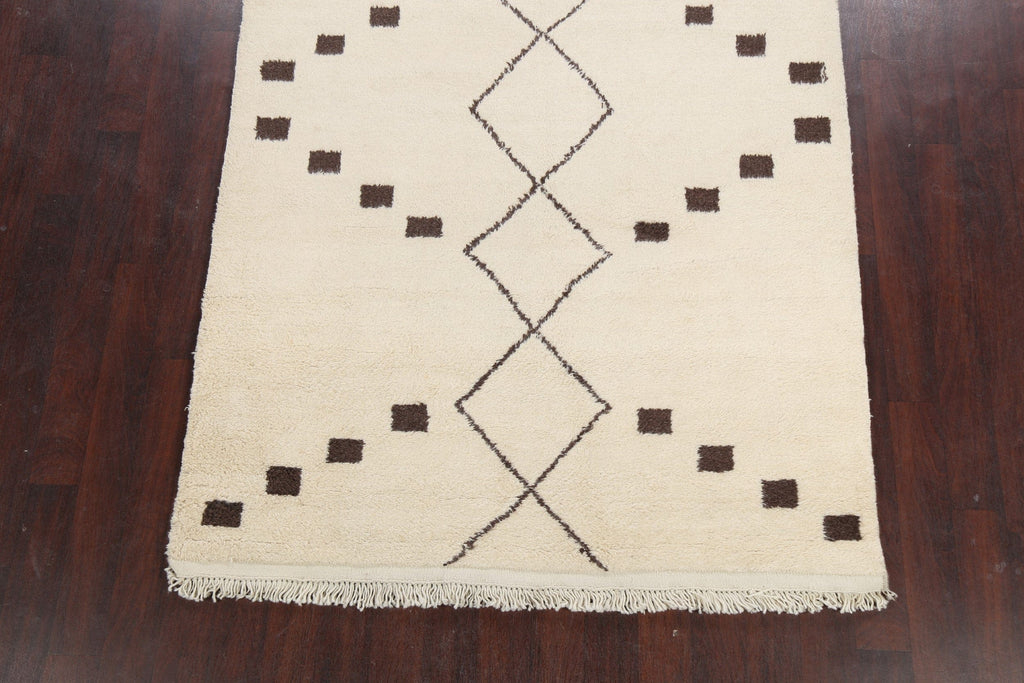 Geometric Modern Moroccan Oriental Area Rug 6x8