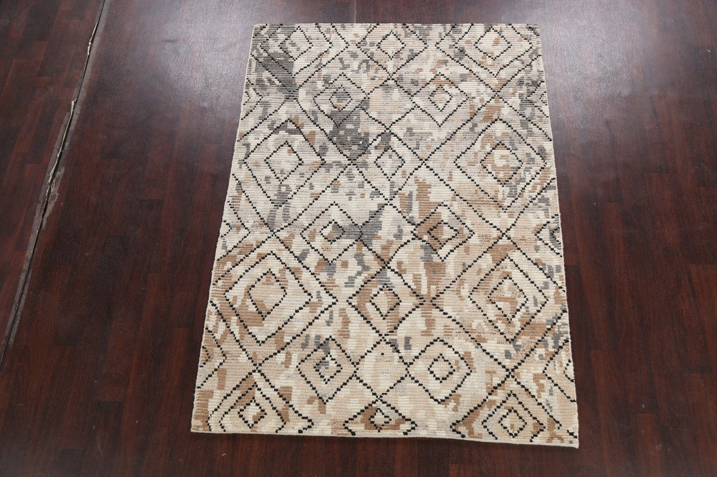 Geometric Modern Moroccan Oriental Area Rug 5x7