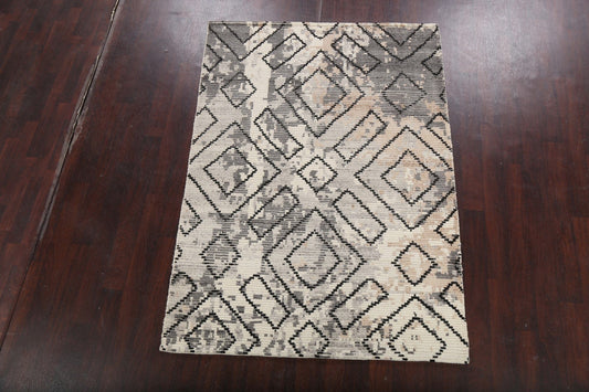 Geometric Modern Moroccan Oriental Area Rug 5x7