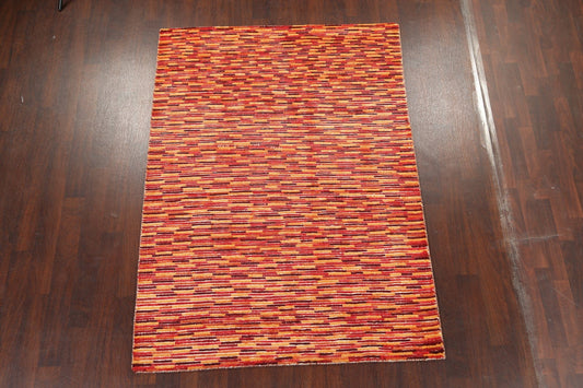 All-Over Modern Moroccan Oriental Area Rug 5x8