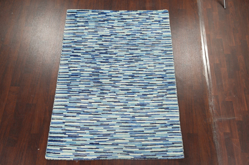 Stripe Modern Moroccan Oriental Area Rug 5x8