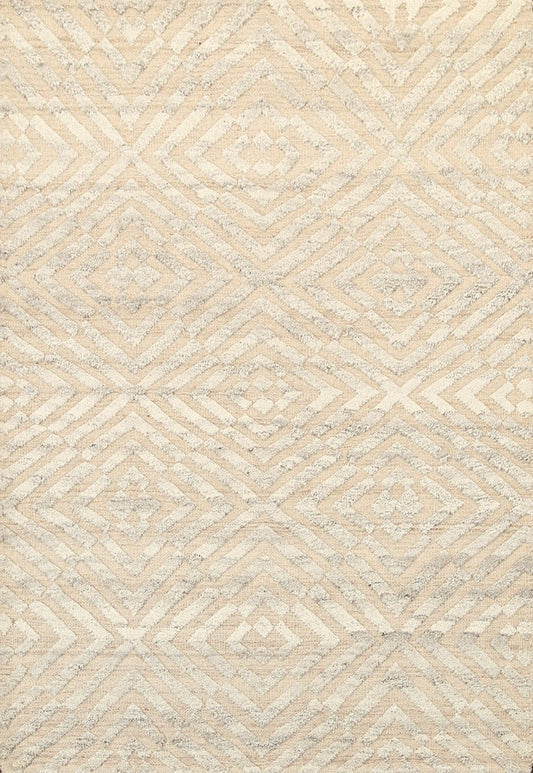 All-Over Geometric Modern Moroccan Oriental Area Rug 5x8