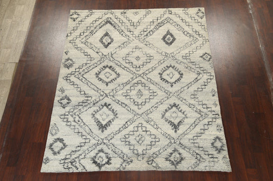 Geometric Modern Moroccan Oriental Area Rug 8x9