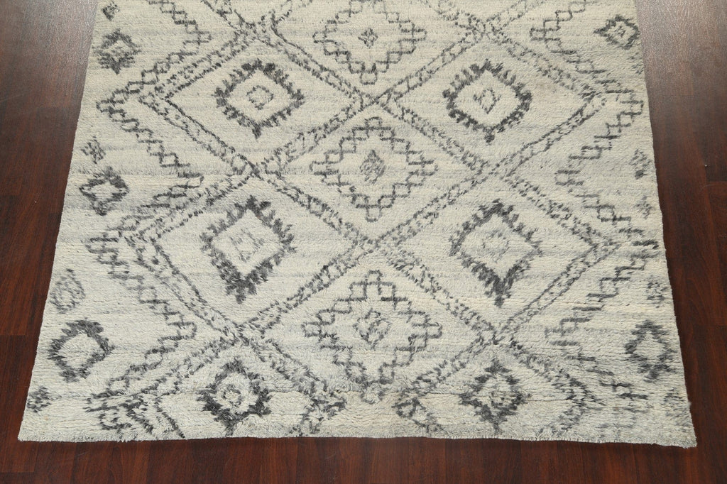 Geometric Modern Moroccan Oriental Area Rug 8x9