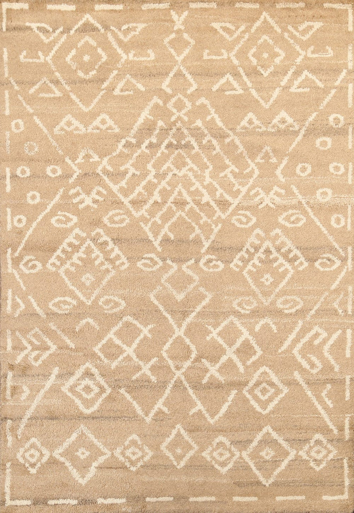 Geometric Modern Moroccan Oriental Area Rug 5x7