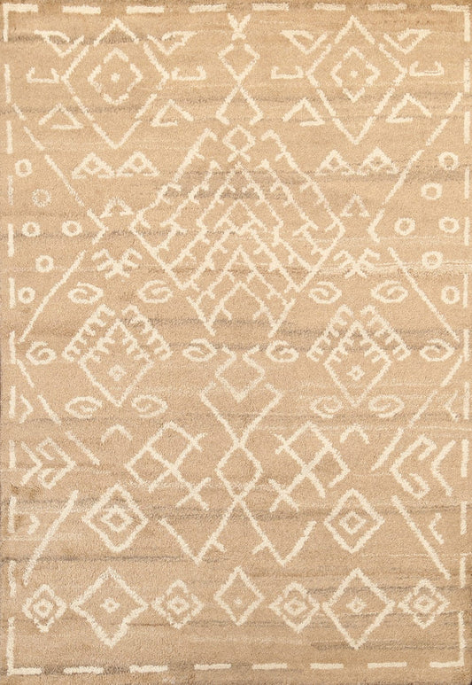 Geometric Modern Moroccan Oriental Area Rug 5x7