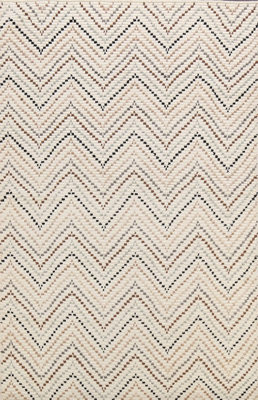 Chevron Modern Moroccan Oriental Area Rug 5x8