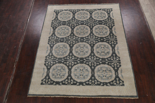 Geometric Oushak Oriental Area Rug 8x10