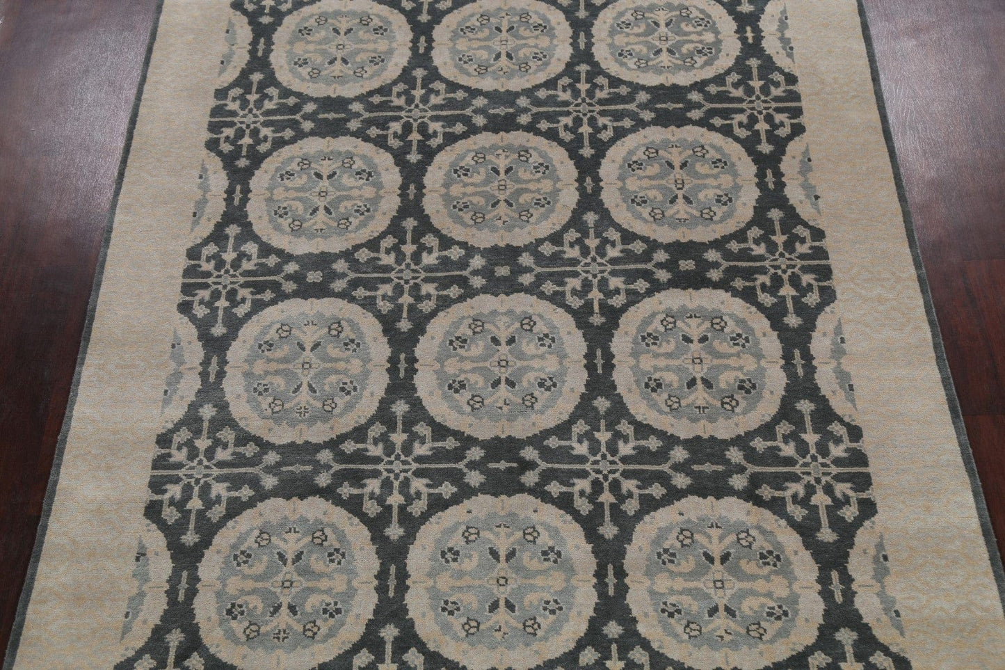 Geometric Oushak Oriental Area Rug 8x10