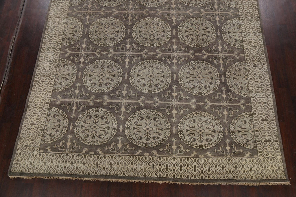 Geometric Oushak Oriental Area Rug 9x12