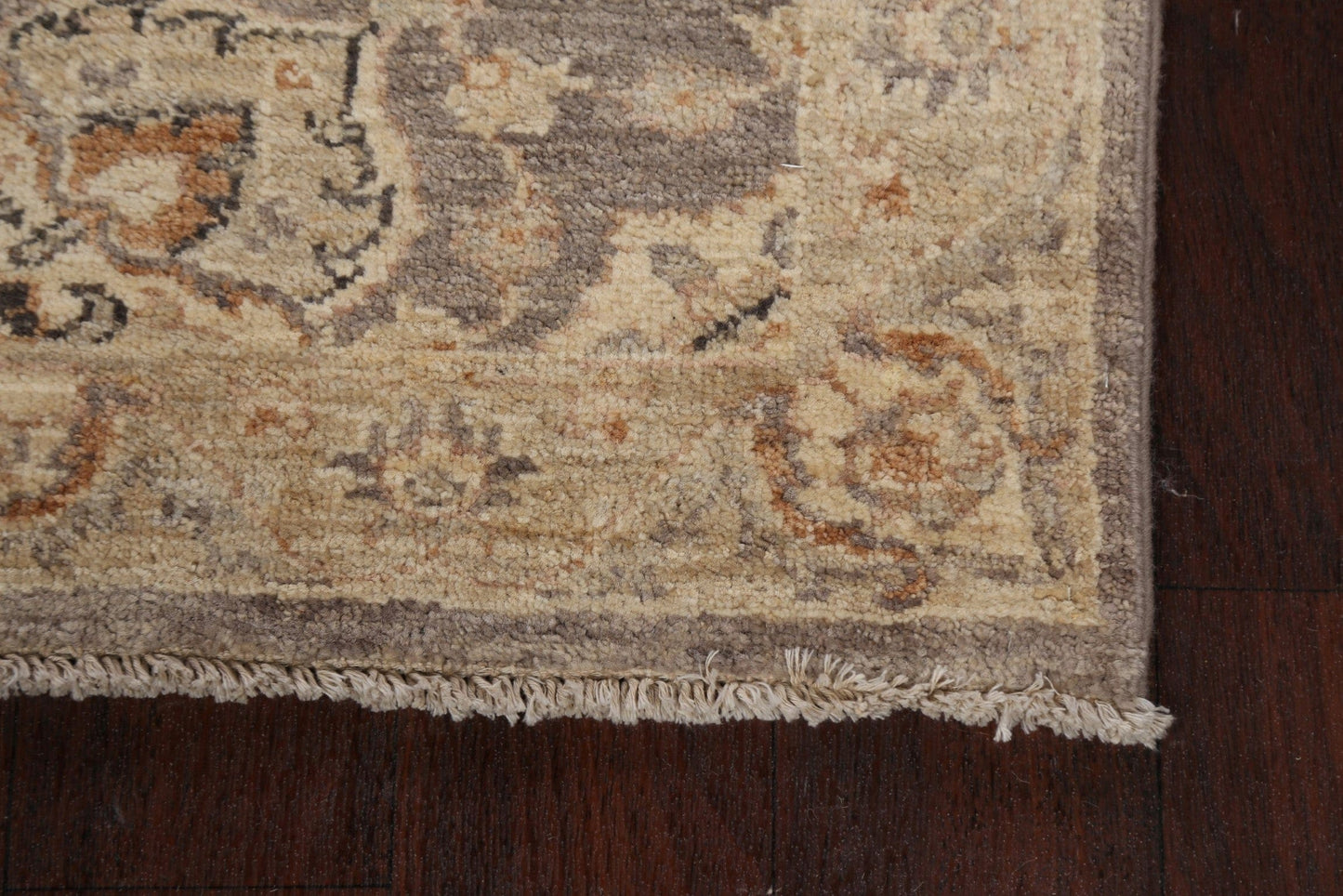 100% Vegetable Dye Peshawar Chobi Oriental Runner Rug 3x12